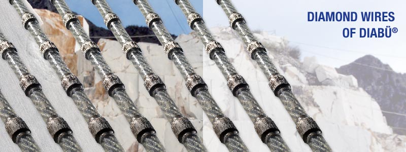 Diamond wires of DIABÜ® Diamond wires of DIABÜ®