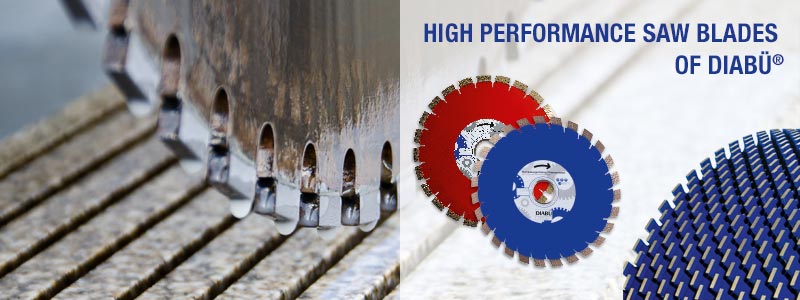 High performance saw blades of DIABÜ® High performance saw blades of DIABÜ®